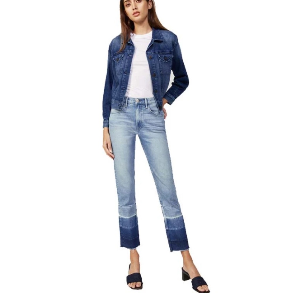 NWT 3x1 Shelter straight leg crop spectrum